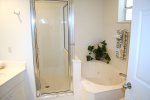 Master Bathroom With Shower & Tub